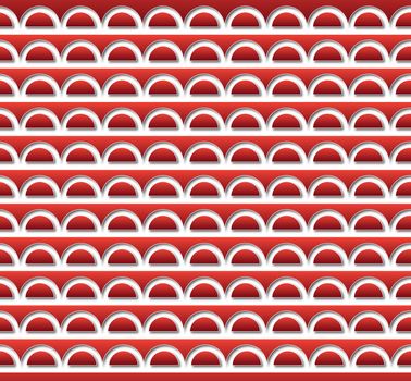 background or fabric red ripples pattern