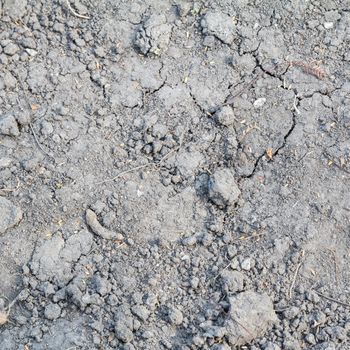 close-up black Soil texture background, nature background