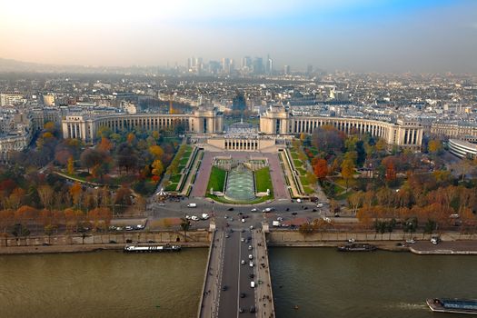 View of Paris from the Eiffel Tower