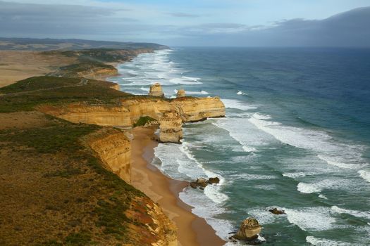 Coastal landscape of Port Campbell National Park