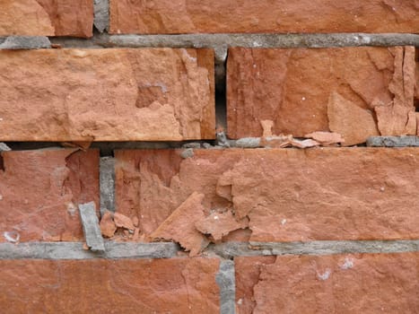 Flemish bond brick wall useful as a background
