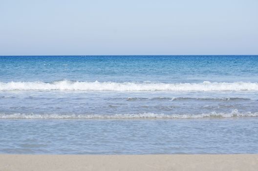 Nature Lines: Blue Sea Horizon