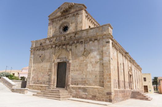Santa Maria of Tratalias, once the cathedral, is one of the most intact and also for this important in the Sardinian Romanesque.