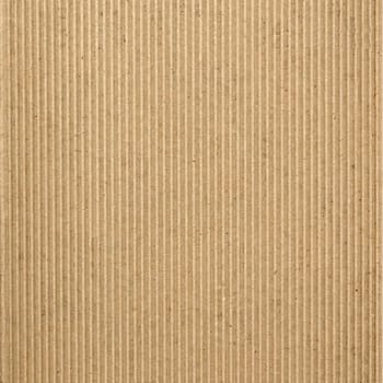 A brown corrugated cardboard useful as a background