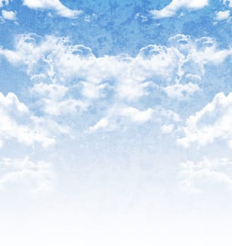 Blue sky abstract background