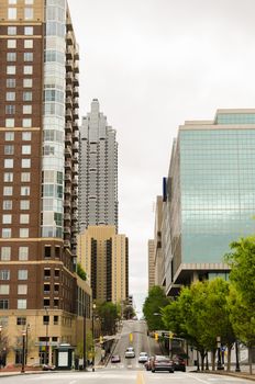 Downtown Atlanta, Georgia USA skyline