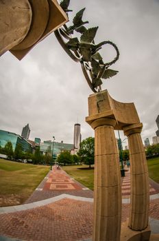 Downtown Atlanta, Georgia USA skyline