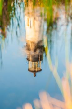 Bodie Island Lighthousereflection in pond