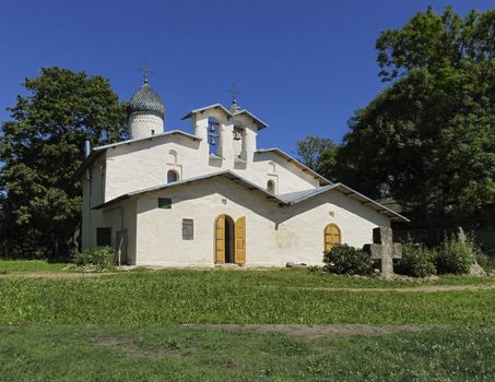 Church of the Intercession and Nativity of the Holy Virgin founded in 14th century , Pskov