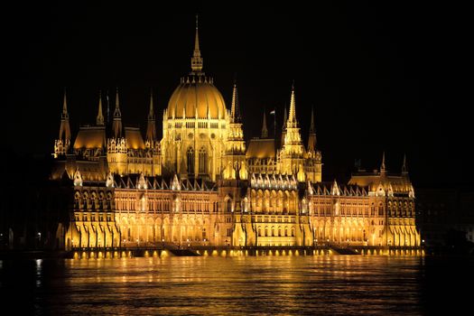 The parliament building, Budapest, Hungary