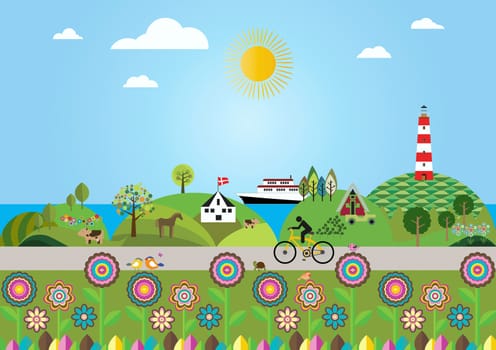 Landscape of Denmark