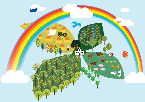 Farm in the sky