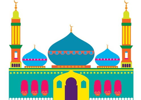 cheerful Mosque
