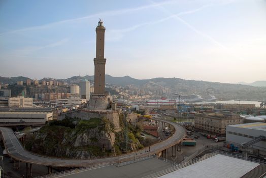 symbol of the city of Genoa is the Lantern