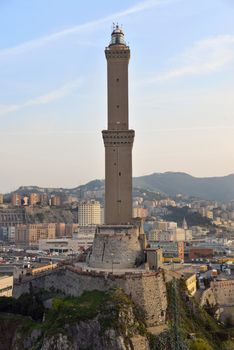 symbol of the city of Genoa is the Lantern