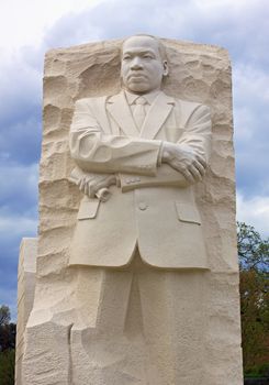 The Martin Luther King Memorial in Washington DC pays tribute to the slain civil rights leader near where he delivered his "I Have a Dream" speech.