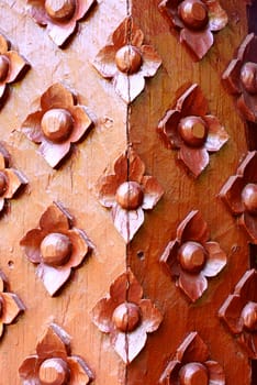 the detail of  handcraft wood carving for decorated temple,showing of thai pattern,Lampang temple,Thailand