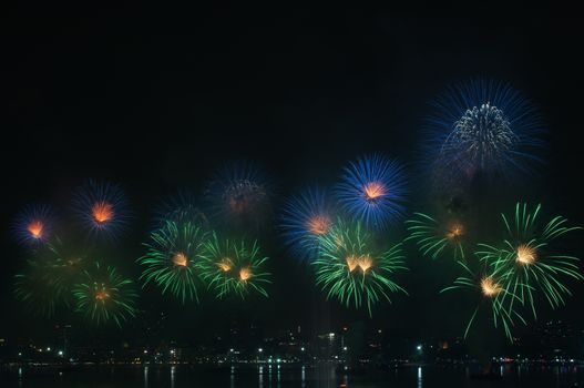 Pattaya International Firework Festival 2012, of Thailand