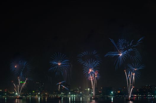 Pattaya International Firework Festival 2012, of Thailand