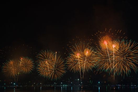 Pattaya International Firework Festival 2012, of Thailand