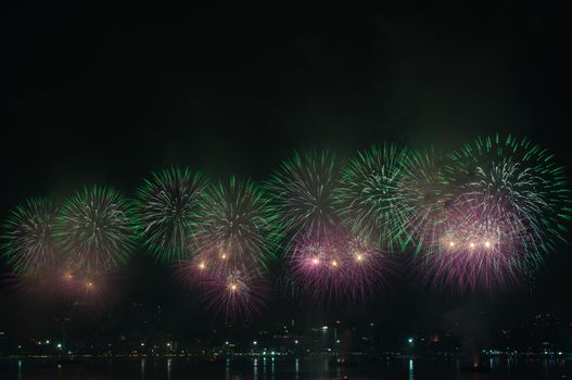 Pattaya International Firework Festival 2012, of Thailand