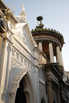 The Cemetery of Recoleta, Buenos Aires, Argentina.