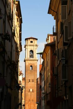 The Cathedral of Torino, Italy. The Duomo di Torino was built between 1491 and 1498.