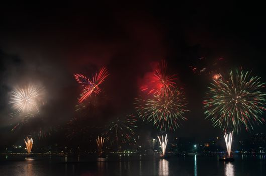 Pattaya International Firework Festival 2012, of Thailand