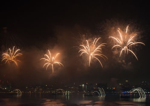 Pattaya International Firework Festival 2012, of Thailand