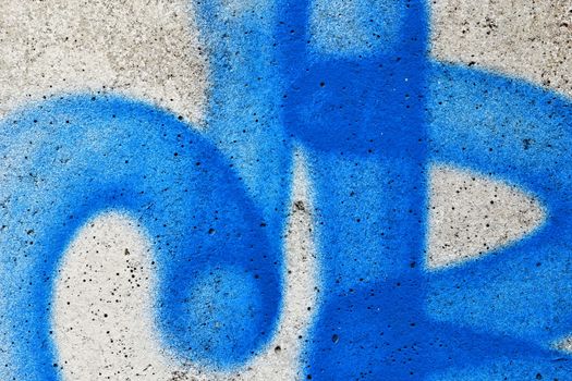 background or texture blue sprayed concrete