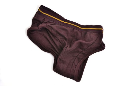male underpants isolated on white background