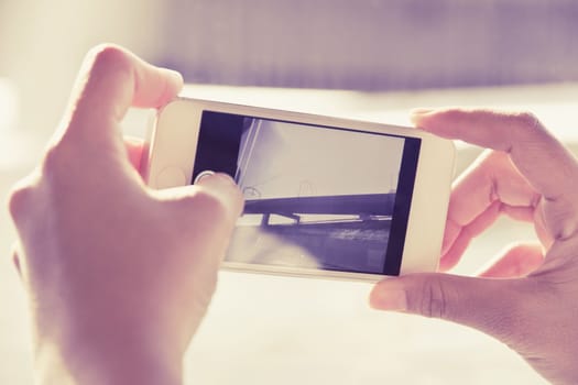 Teenagers With Mobile Phone
