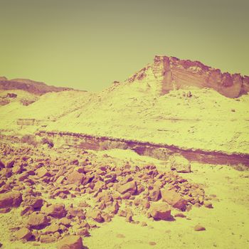 Canyon in the Judean Desert, Instagram Effect