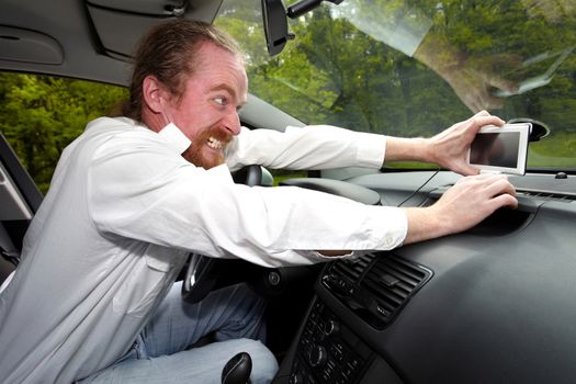 Driver furious on GPS navigation a wrong way