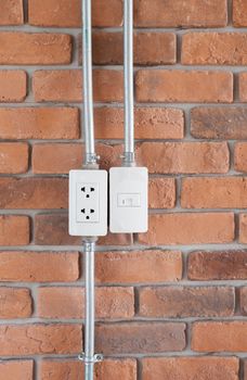 electrical plugs in wall outlet