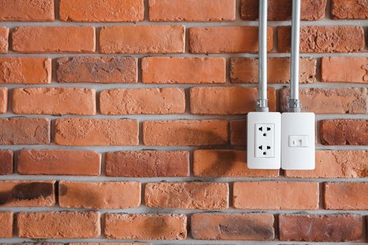 electrical plugs in wall outlet