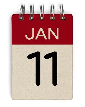 11 jan calendar