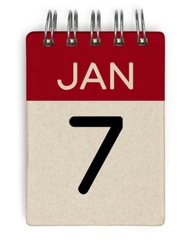 7 jan calendar