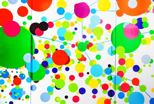 pattern dot colorful