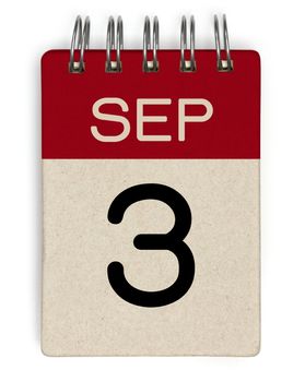 3 sep calendar