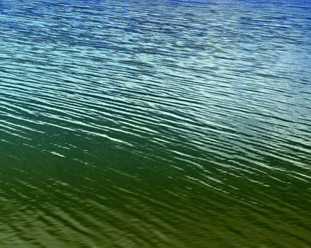 abstract background or texture green and blue water level