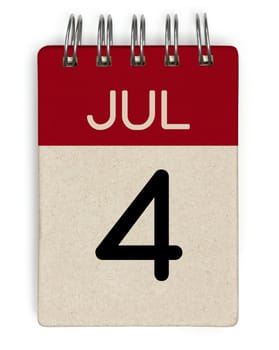 4 july calendar
