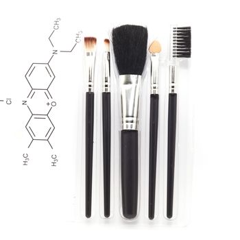 makeup brush and cosmetic