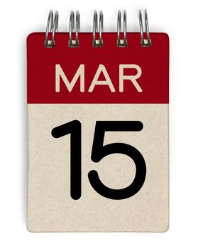 15 mar calendar