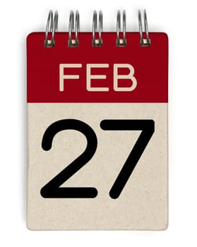 27 feb calendar