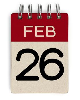 26 feb calendar