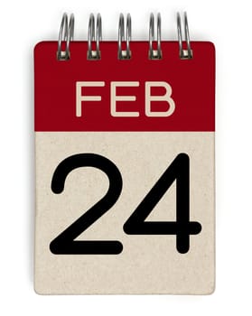 24 feb calendar