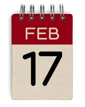 17 feb calendar