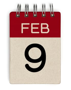 9 feb calendar