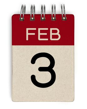 3 feb calendar